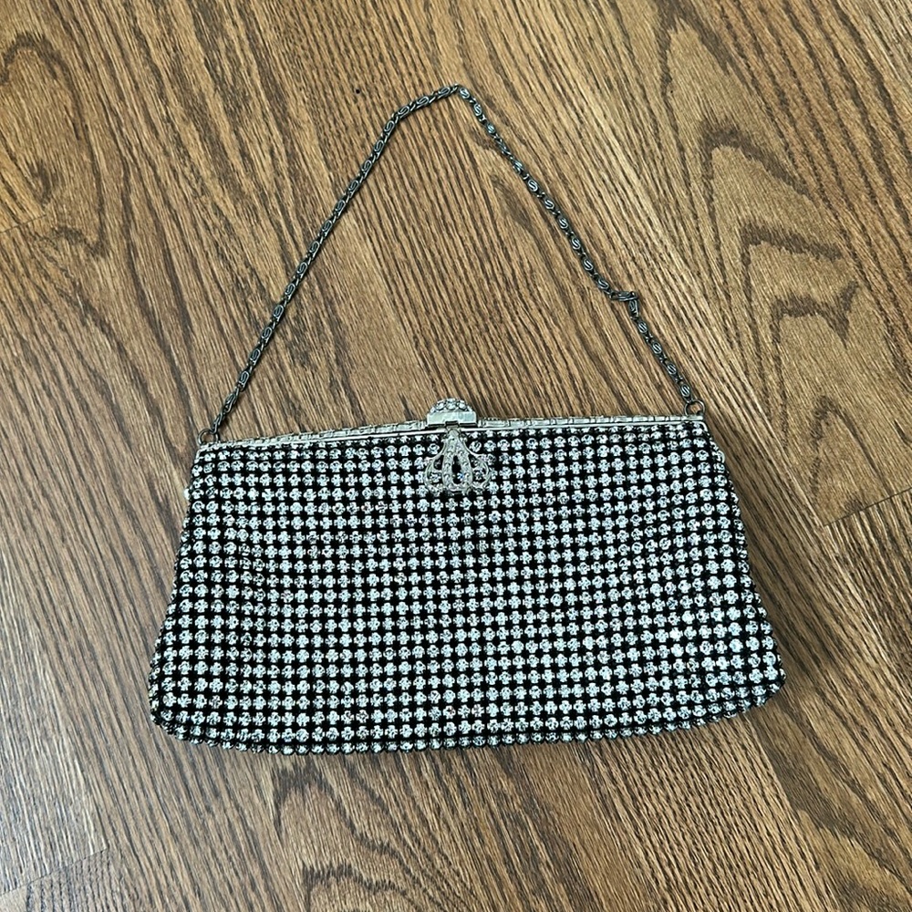 Rhinestone evening clutch